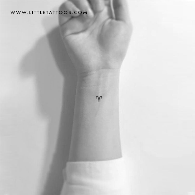 Details 94+ about aries minimalist tattoo latest .vn